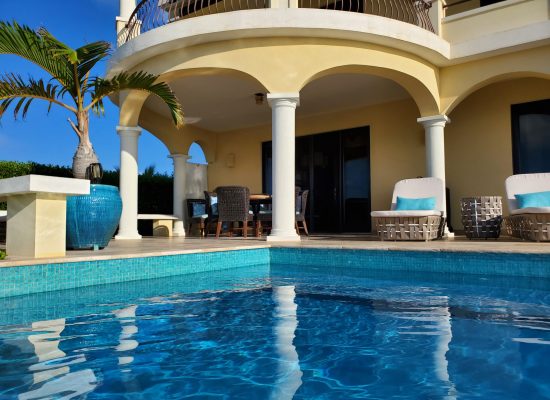 Anguilla villa pool